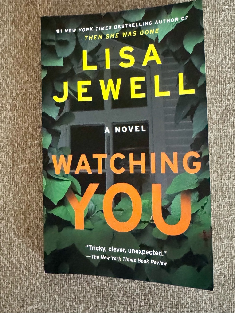 Watching You by Lisa Jewell Paperback Thriller Mystery Novel